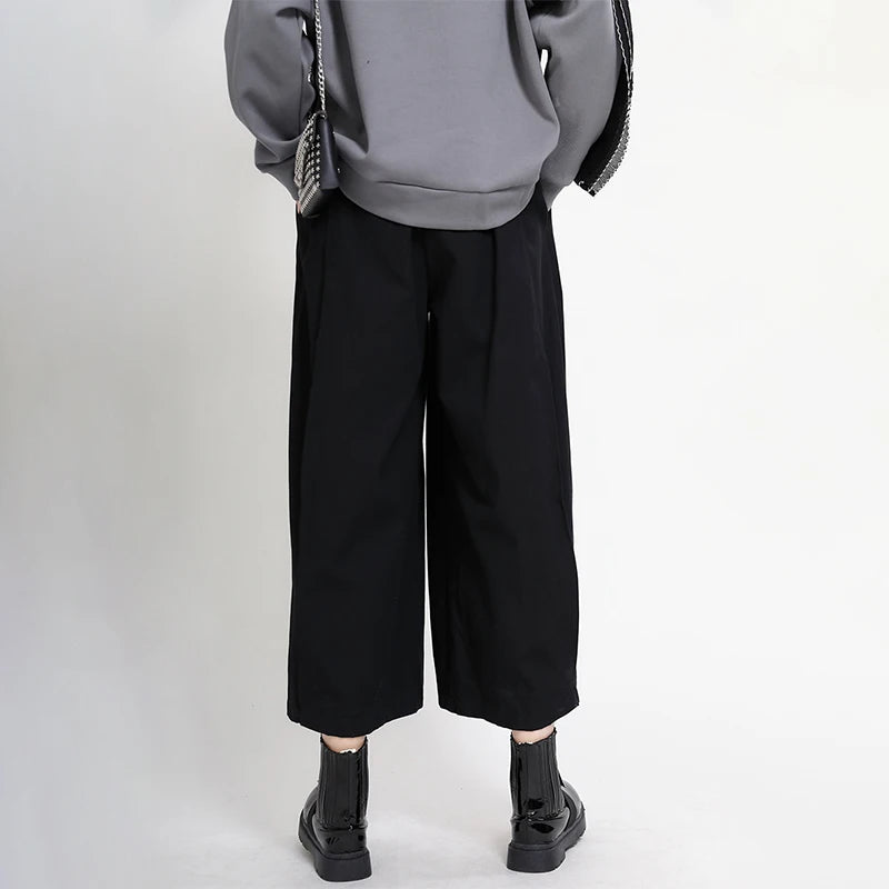 One Size: Oversized Wide-Leg Cozy Trousers