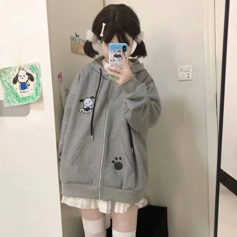 Oversized Kawaii Bunny Hoodie