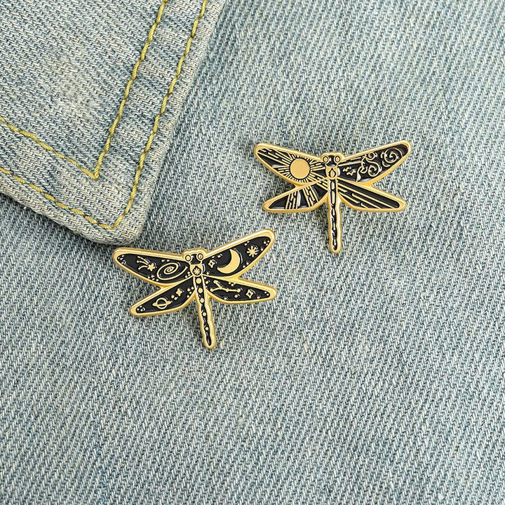 Moth/Butterfly/Dragonfly Badge Pins