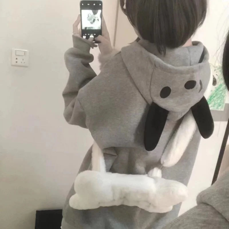 Oversized Kawaii Bunny Hoodie