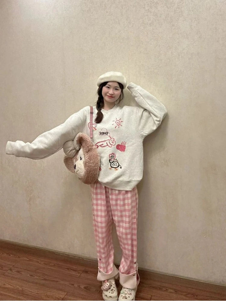 Cute And Cozy Cartoon Styled Sweater