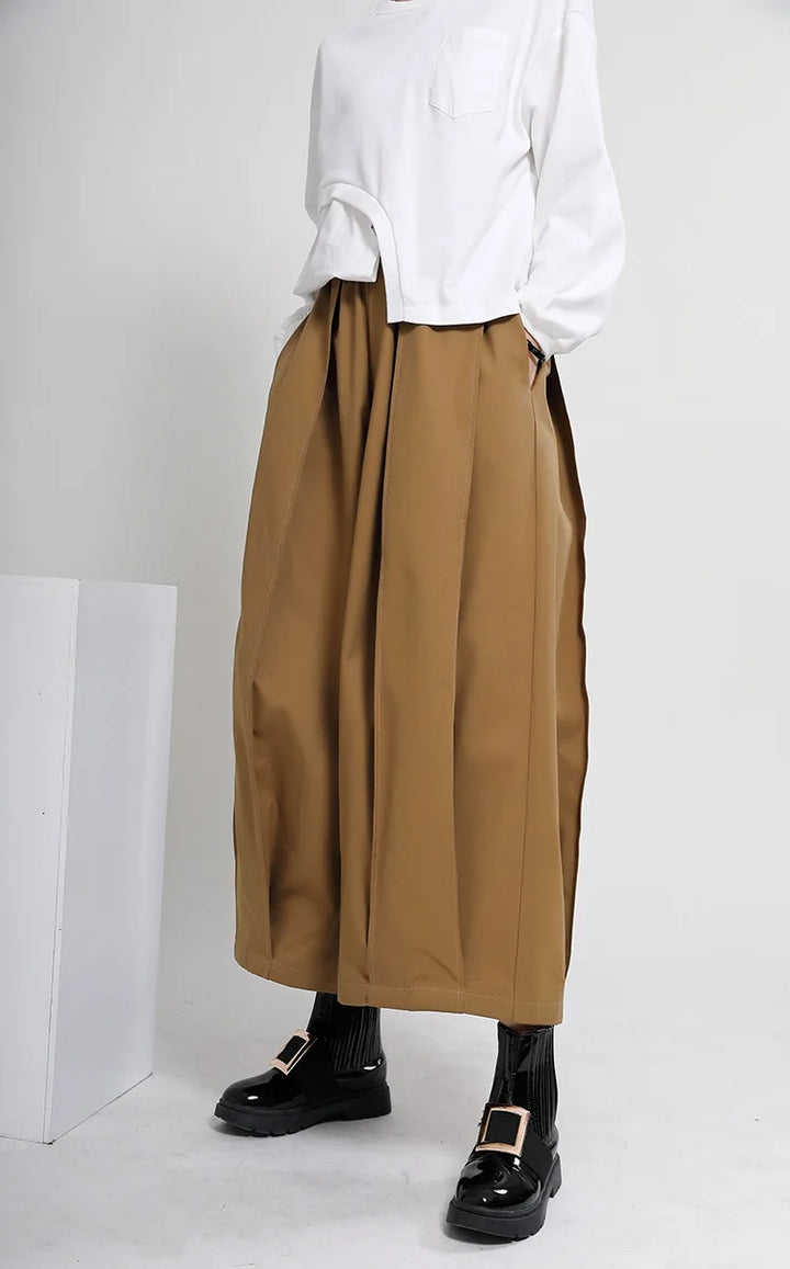 One Size: Oversized Wide-Leg Cozy Trousers